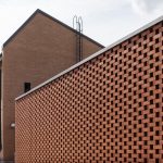 Pitsimuuraus Tiilijulkisivu Vienankatu 1, Helsinki. Kuva: Raimo Ahonen.