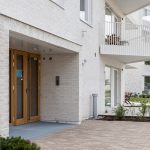 Tiilidetalji Koirasaarentie 32, Helsinki. Kuva: Raimo Ahonen